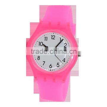 Custom Promotion Cheapest China manufacturer plastic kids watchfor gift