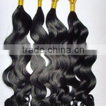 100% Human Hair Extension - Pro-bonded Hair Extenson / Keratin Hair Extension - Flat Nail / Wigs