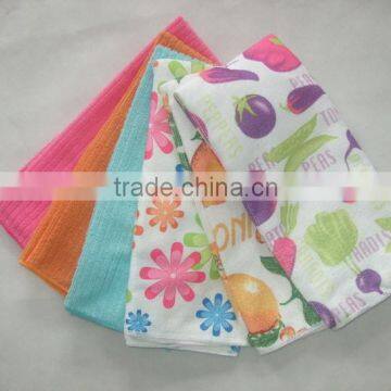 Custom Print Cleaning Towel Tea Towel Microfiber Towel Set Wholesale