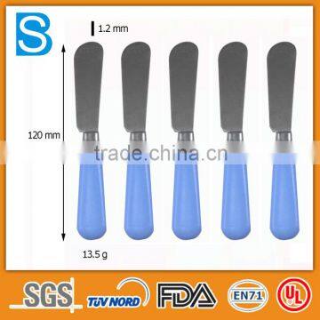 12 cm free sample plastic handle butter spreader