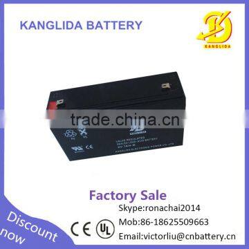 Factory direct sale 6v7ah maintenance free dry battery for ups price in Pakistan