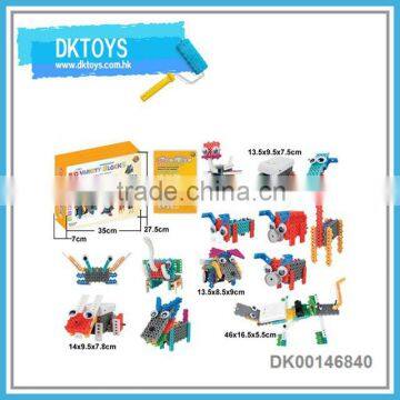 12 in 1 Funny Design B/o Animal Building Block Set
