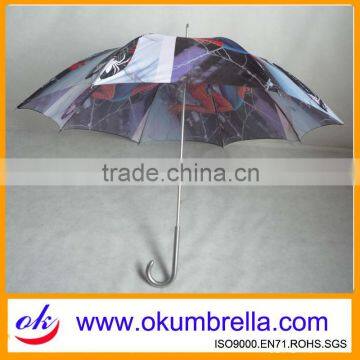 customized spider-man printing umbrella