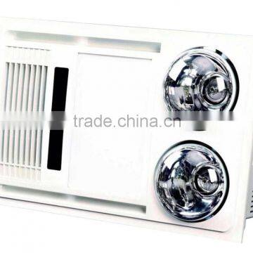 3 in 1 Bathroom Mate with PTC Heater LED panel light 15W