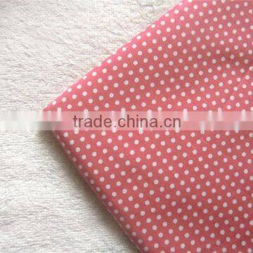 Upholstery Fabric 40s*40s 133*72, Printed Cotton Poplin Fabric, Polka Dots Printing, Cheap Online Fabric photo-3