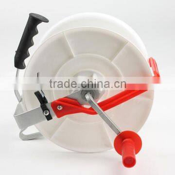 farm equipment fence reel for removable electric fence