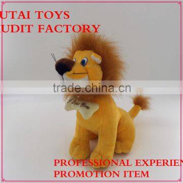 AZO Free Chinese Yangzhou Supplier Stuffed Animals Plush Lion Toy for Valentines Day Gifts 2016 New Products photo-3