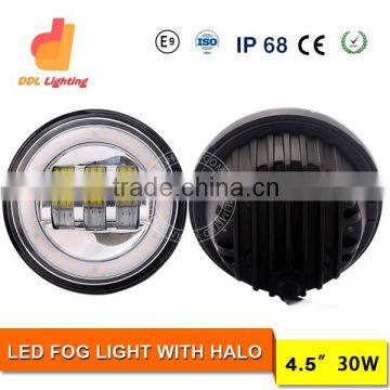 Color Changing LED Headlight for Jeep Wrangler Headlight Led for Offroad With Halo photo-2