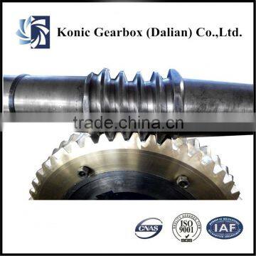 High precision large diameter worm gear for electri speed generators reducer parts with China price