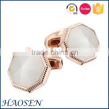 2016 Top Sale Novelty Stone Mens Cufflinks photo-3