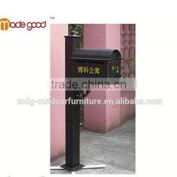 indoor decorative modern stainless steel tin electronic wall mounted mailbox cover