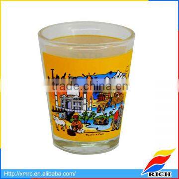 India subway colored photo cheap glass shot glasses