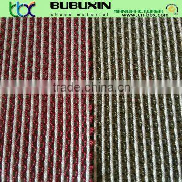 Fashion design polyester mesh fabric for shoes upper