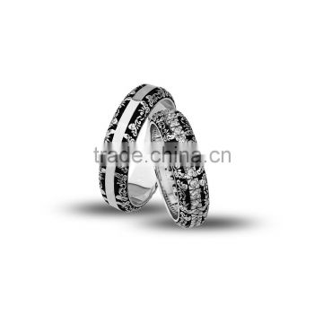 925K Sterling Silver Wedding Band His Her High Newest Model Handmade Ring BSVYS033