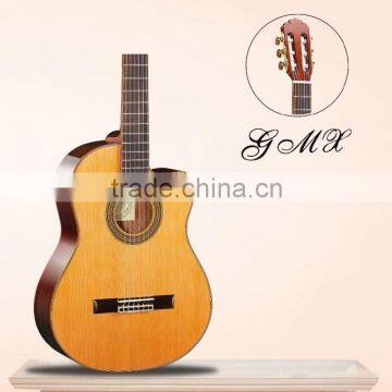 Gold classical top sell qualitied hot professional classical guitar