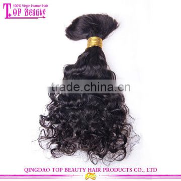 Top quality 100% virgin brazilian hair weave in bulk loose wave unprocessed remy brazilian bulk hair