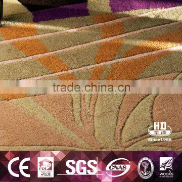 Best Sell Durable Customized Romantic Flower Rug Wool photo-6