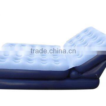 Convertible lounge air bed