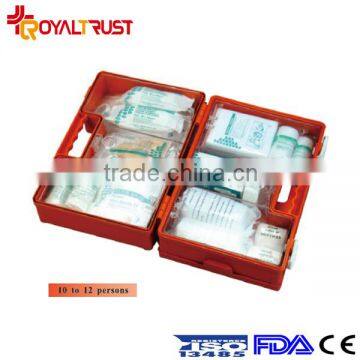 Wall bracket office first aid kit bag