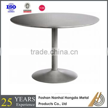 mdf round table tops with white iron legs