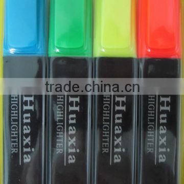 colorful high lighter set marker pen