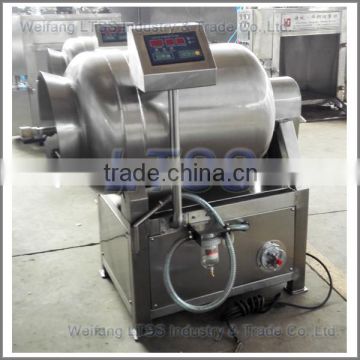 Vacuum tumbler machine for pork meat