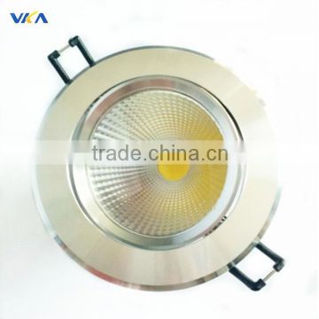 15w round dimmable led commercial cob ceiling light