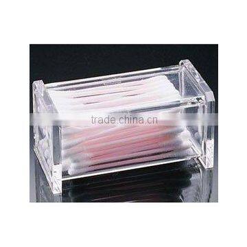 Acrylic Cotton Swab box