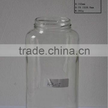 Wholesale Clear 400ml Glass Jars