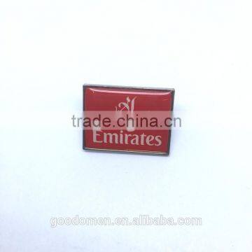 Manufacturer promotion new design company logo pin badge cheap custom badge