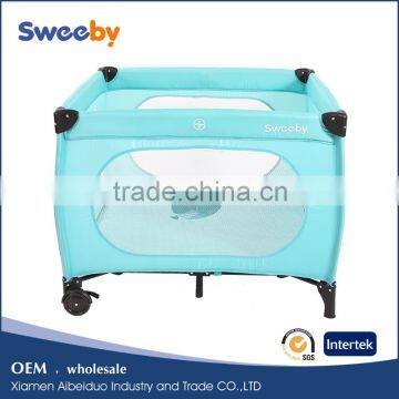 Wholesale baby crib beds Sells well square baby playpen playard