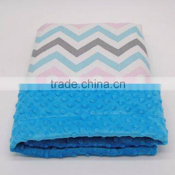 Children favorite autumn use soft wrap printed washable nursery quilt