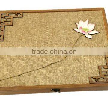 The most popular wooden tea box