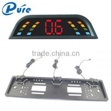 DC12V led display car parking sensor,parking lot sensor system,reversing radar
