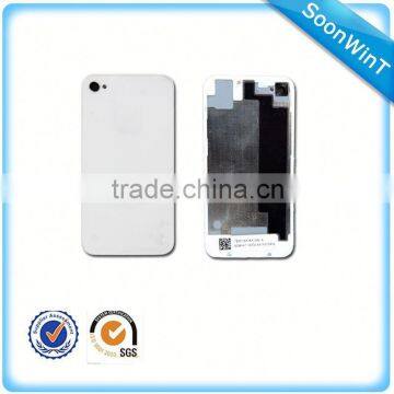 hot sale for iphone 4s back cover glass rear housing with high quality