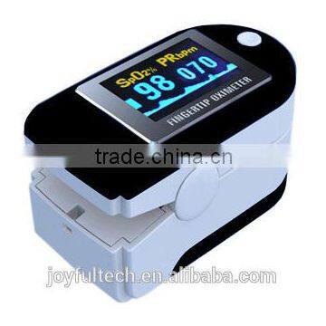 Maneuverable & multi-colored fingertip pulse oximeter for medical testing