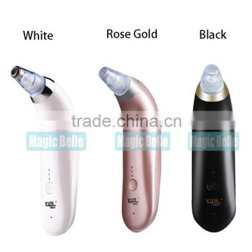 Rechargeable Diamond Microdermabrasion Machine Vacuum Blackhead Suction Pores Cleaning Machine for Skin Cleaning