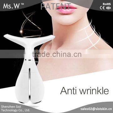 Ms.W innovative design dolphin shaped neck and shoulder massage vibrator