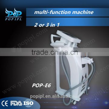 2000w 2 or 3 in 1ipl rf shr laser machine Muti-functional beauty Hair Removal+Removal Tattoo +rf hair removal