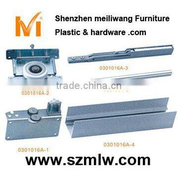 damping type inner sliding door fittings