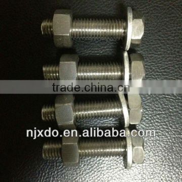 Incoloy a286 hex bolts and nuts1.4980 a286 fasteners gh2132