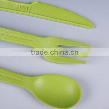 Biodegradable cutlery, disposable cutlery, eco-friendly plastic cutlery