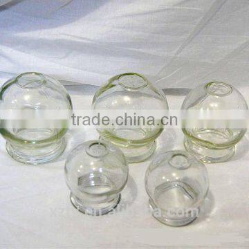 a set of cupping glass for cupping therapy