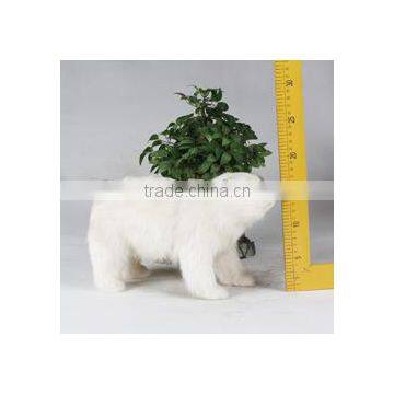 Collectible Funny Animal Figurines Animated Christmas Figurines Teddy Bear photo-5