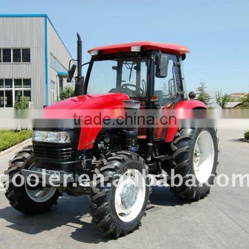 Agriculture farm big tractor DQ904, DQ brand, 90HP, 4x4, fit with plough, harrow, trailer etc.