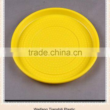 2017 hot sale plastic round tray