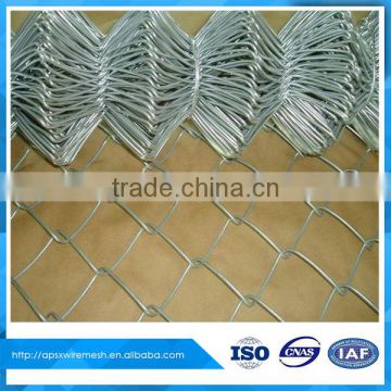 Easily extended Highly flexible PVC coated galvanized chain link fence mesh