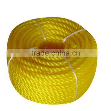 12mm Yellow twisted PE Rope