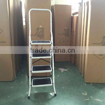 China manufacturer jinhua factory wholesale folding step ladders with handrails