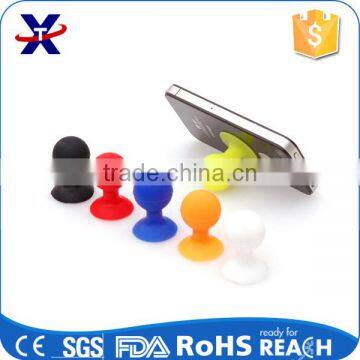 colorful display silicone cell phone stand mobile